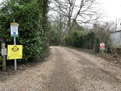 Photograph of Aldenham 71 bridleway