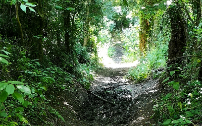 Charlie Piddle's Lane, now Aston 37