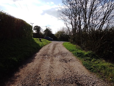 Photograph of Barkway 22 looking east
