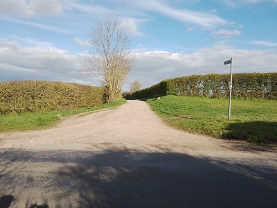 Photograph of Barkway 22 looking east