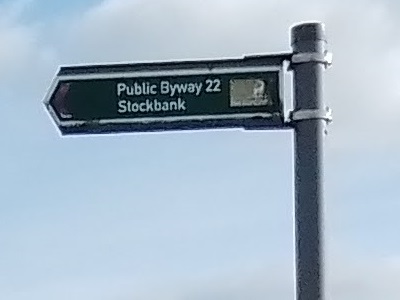Photograph of Barkway 22 looking east