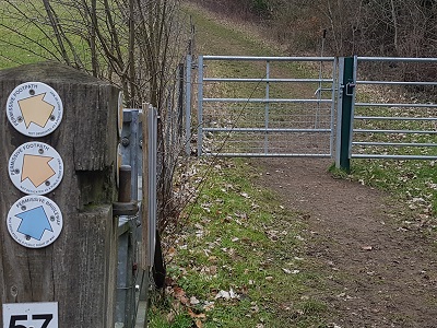 Photograph of Box Moor Trust permissive bridleway in Bovingdon
