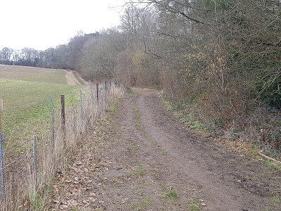 Photograph of Box Moor Trust permissive bridleway in Bovingdon