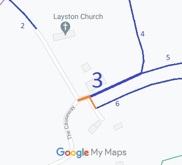 Map showing Buntingford 3