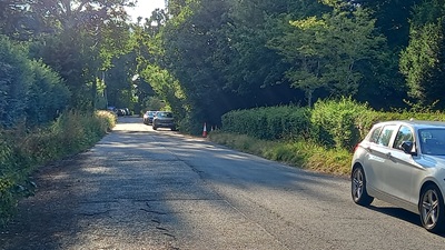 Photograph of Enfield 125 bridleway