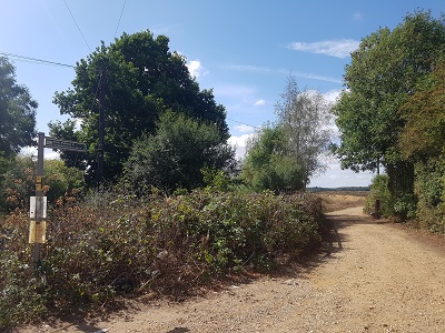 View from southern end