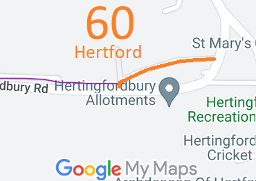 Map showing recorded Parish paths