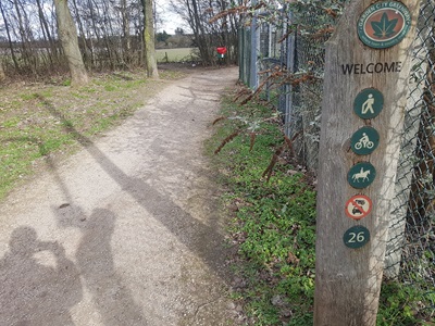 Photograph of Letchworth Greenway section 26