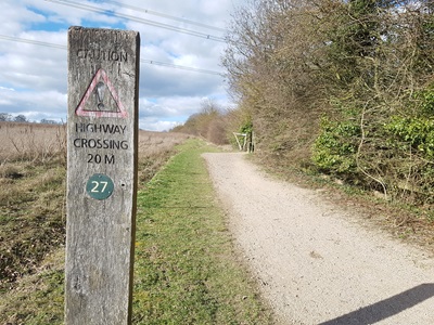 Photograph of Letchworth Greenway section 27