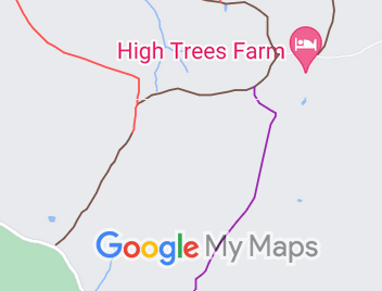 Map showing recorded Little Munden paths