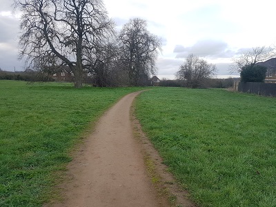 Photograph of Theed Way path Luton