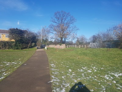 Photograph of Offley/Luton county boundary route