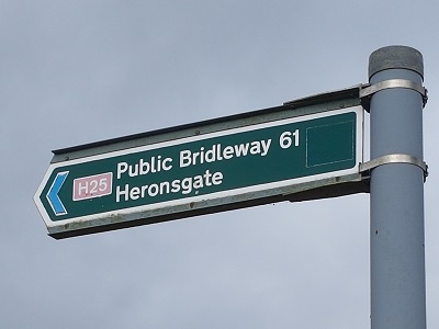 Photograph of Rickmansworth 61 bridleway
