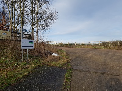 View from Ridge 13 from B556