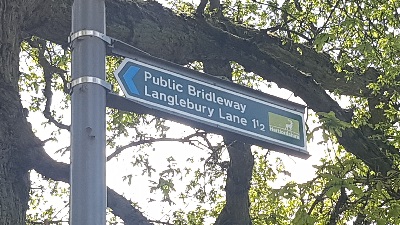 Sarratt 57 Sign