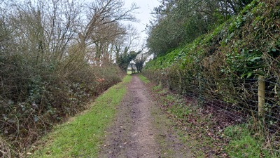 Photograph of Shenley 21 bridleway