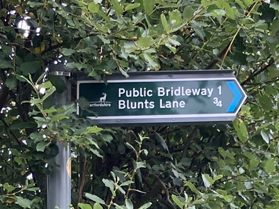 Photograph of St Stephen 1 bridleway