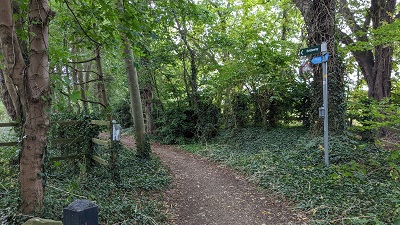 Photograph of Riverside Way riding route