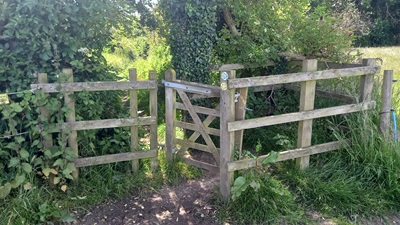 Photograph along Tewin 8 bridleway