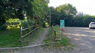 Photograph of Thorley Wish List 1 path (part of Thorley 28 FP)