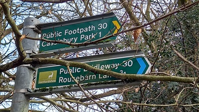 Photograph of Watford 30 bridleway