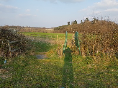 Photograph of Permissive Path in Wheathampstead
