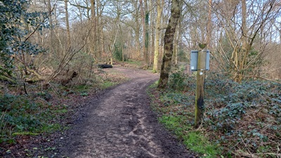 Photograph of Whippendell riding route A
