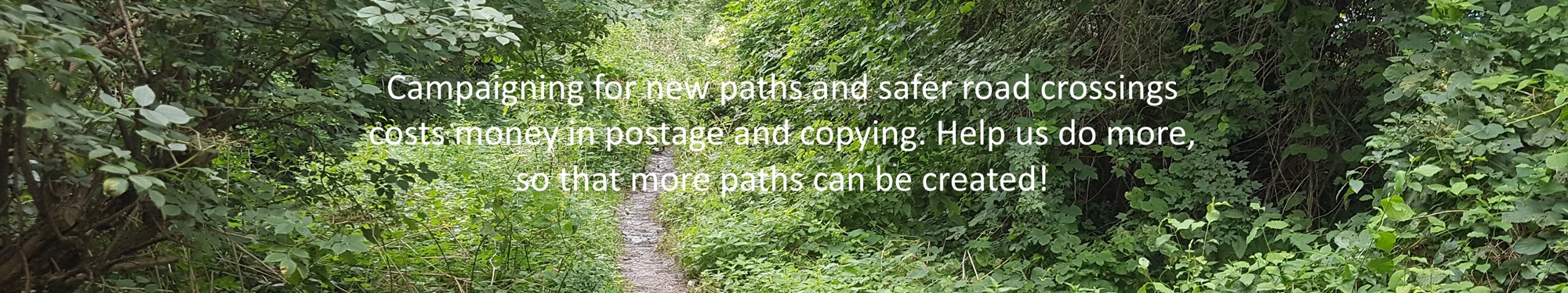 Call for support image of Sawbridgeworth 10 bridleway track passing between hedgerows